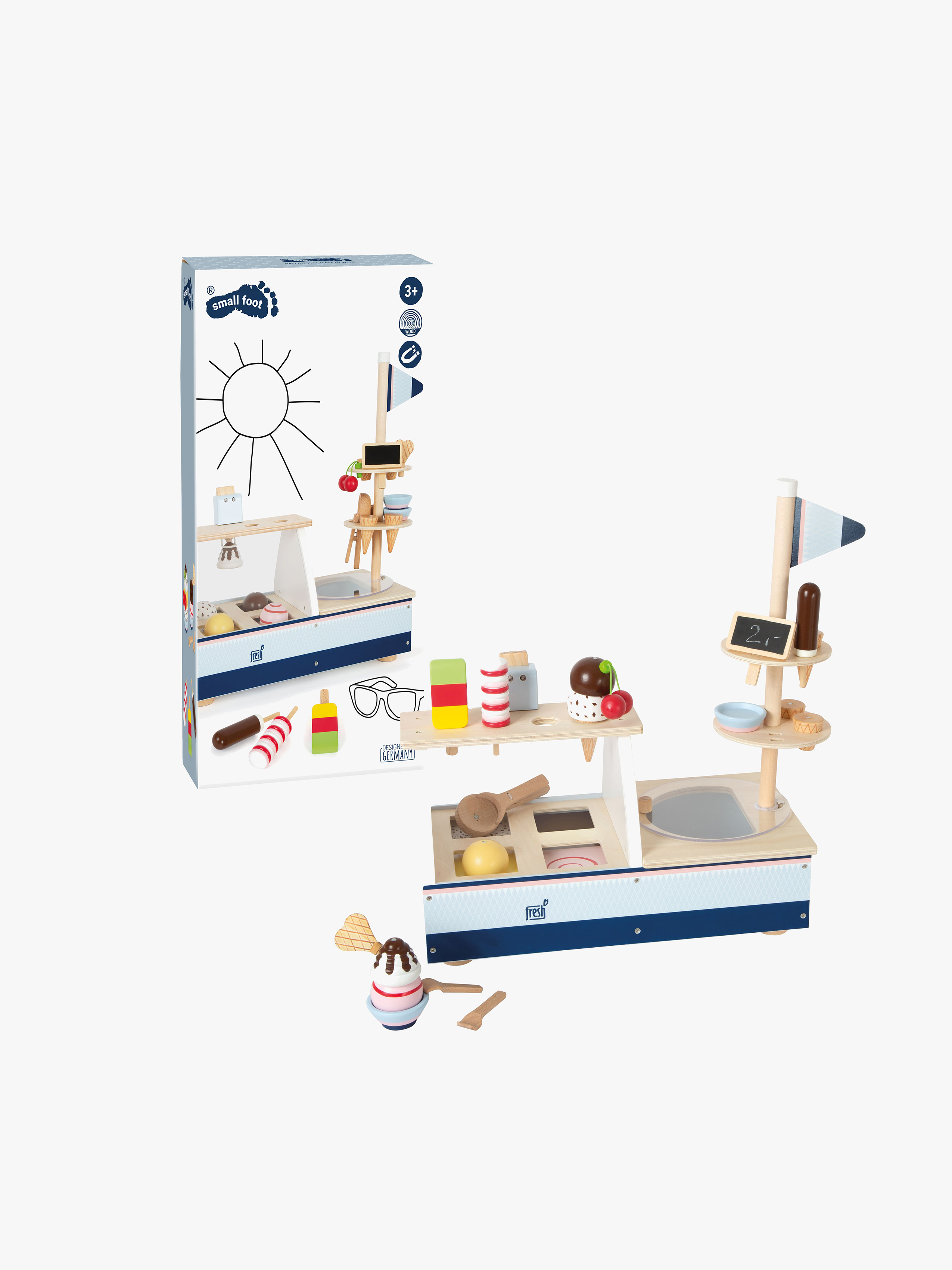 Köp Small Foot Fresh Glasskiosk