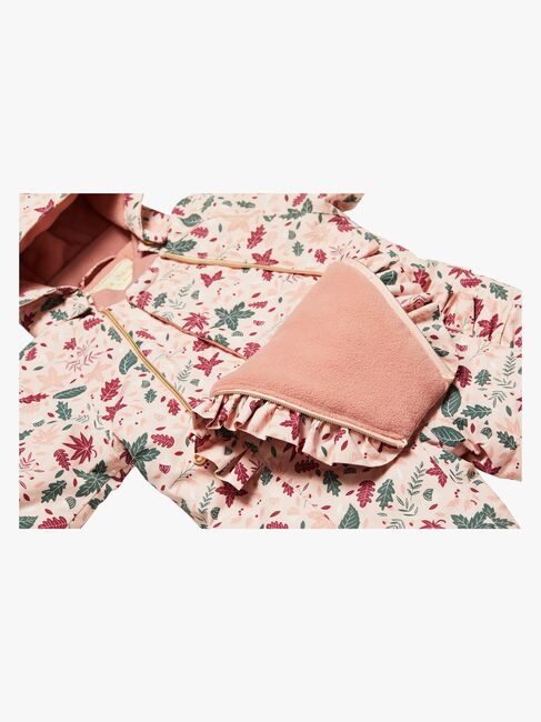 Petite Chérie Atelier Aurora Babyoverall, Pink Print