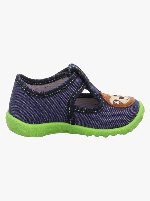Superfit Spotty Inneskor, Dark Blue/Green