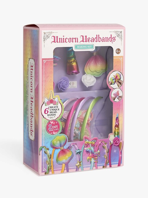 Fippla Diadem DIY-set Enhörning 6 st