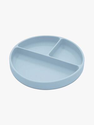 Summerville Opdelt Tallerken Silikone, Cloud Blue