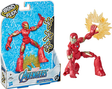 Marvel Avengers Bend And Flex Iron Man Actionfigur