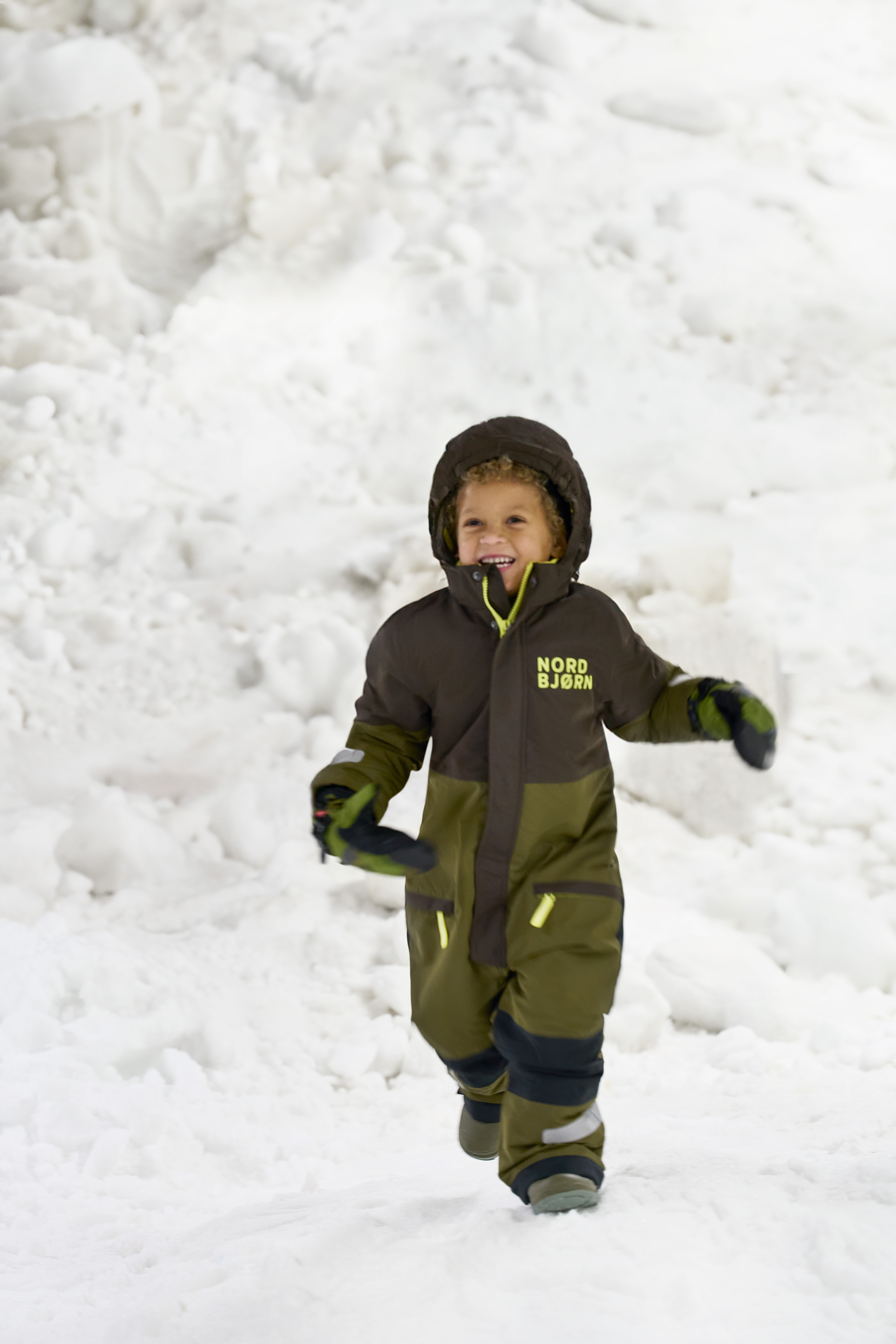 Nordbjörn Aspen Overall Delicioso/Dark Olive 134-140