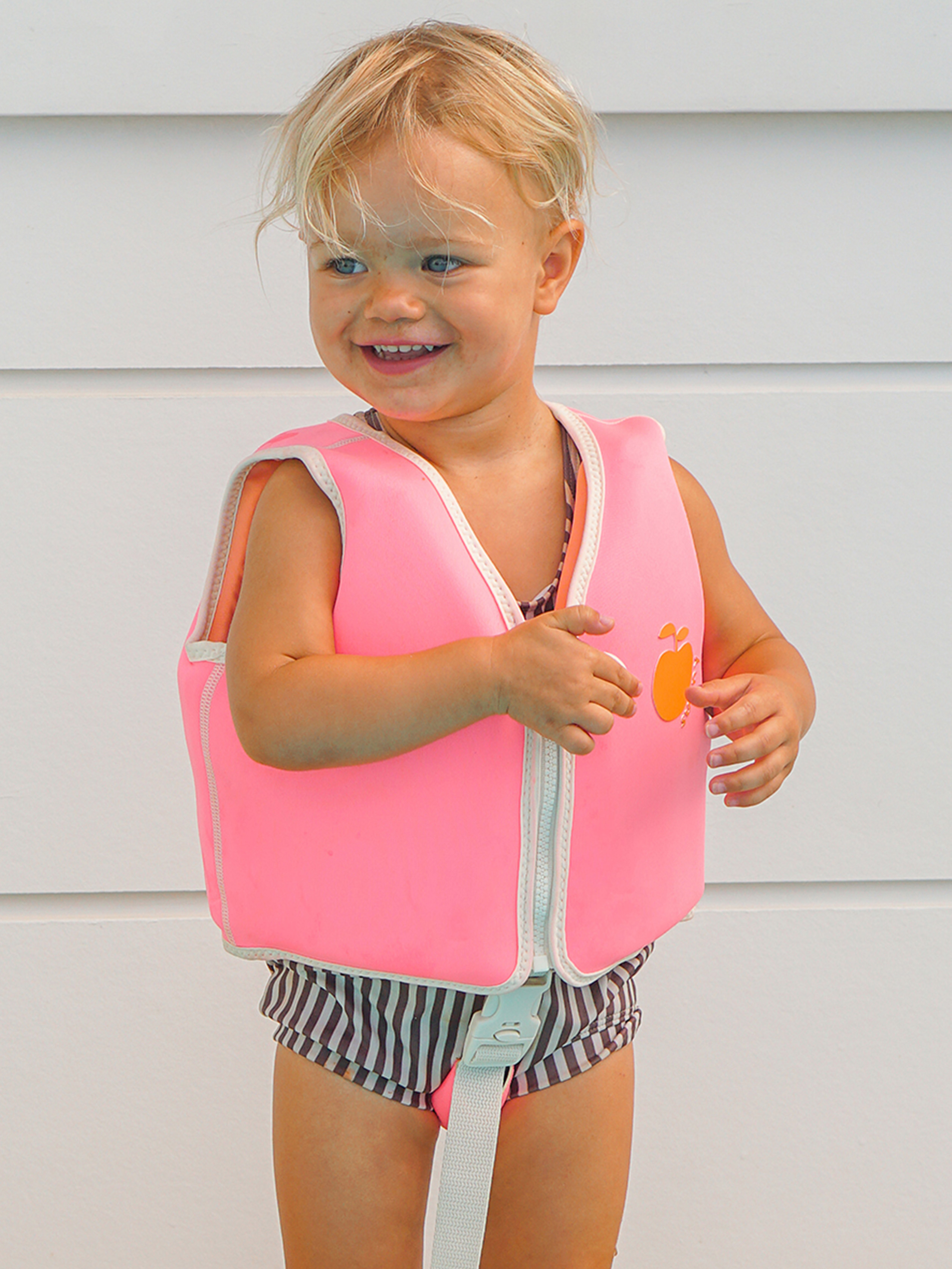 SUNNYLiFE Simväst, Poppy the Peach, 3-6 år