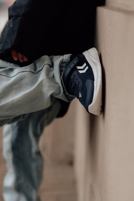 Hummel Actus Breather Infant Sneakers, Black Iris