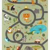 KMCarpets Play Animals Matta 140x200, Grön
