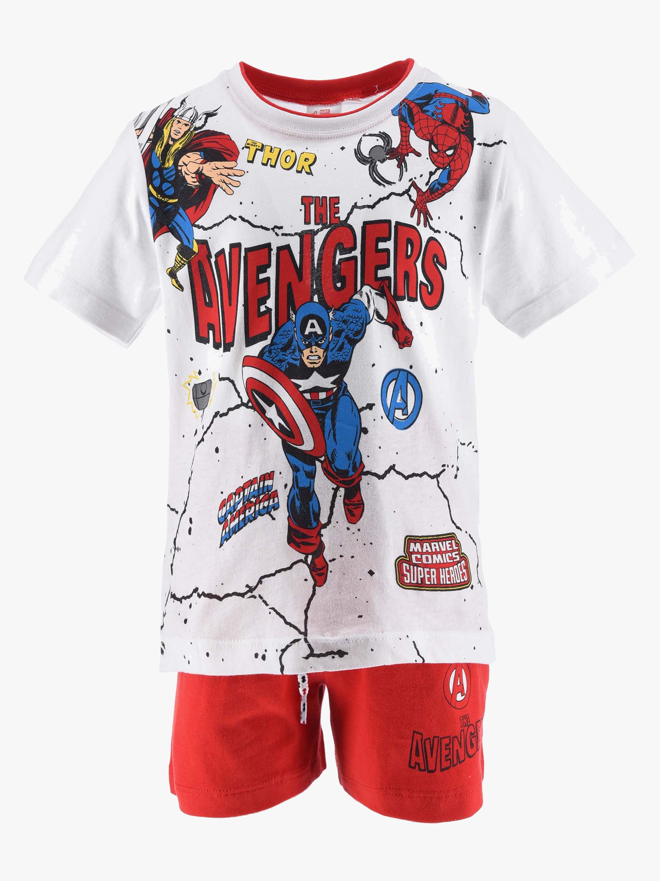 Marvel Avengers Classic Klädset, Vit, 10 år