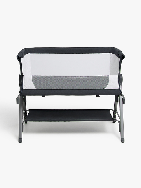 Beemoo CARE Every Bedside Crib, Deep Grey