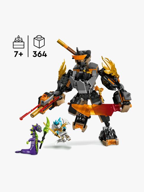 LEGO Ninjago 71854 Coles uppdragsrobot och Drak-Zane