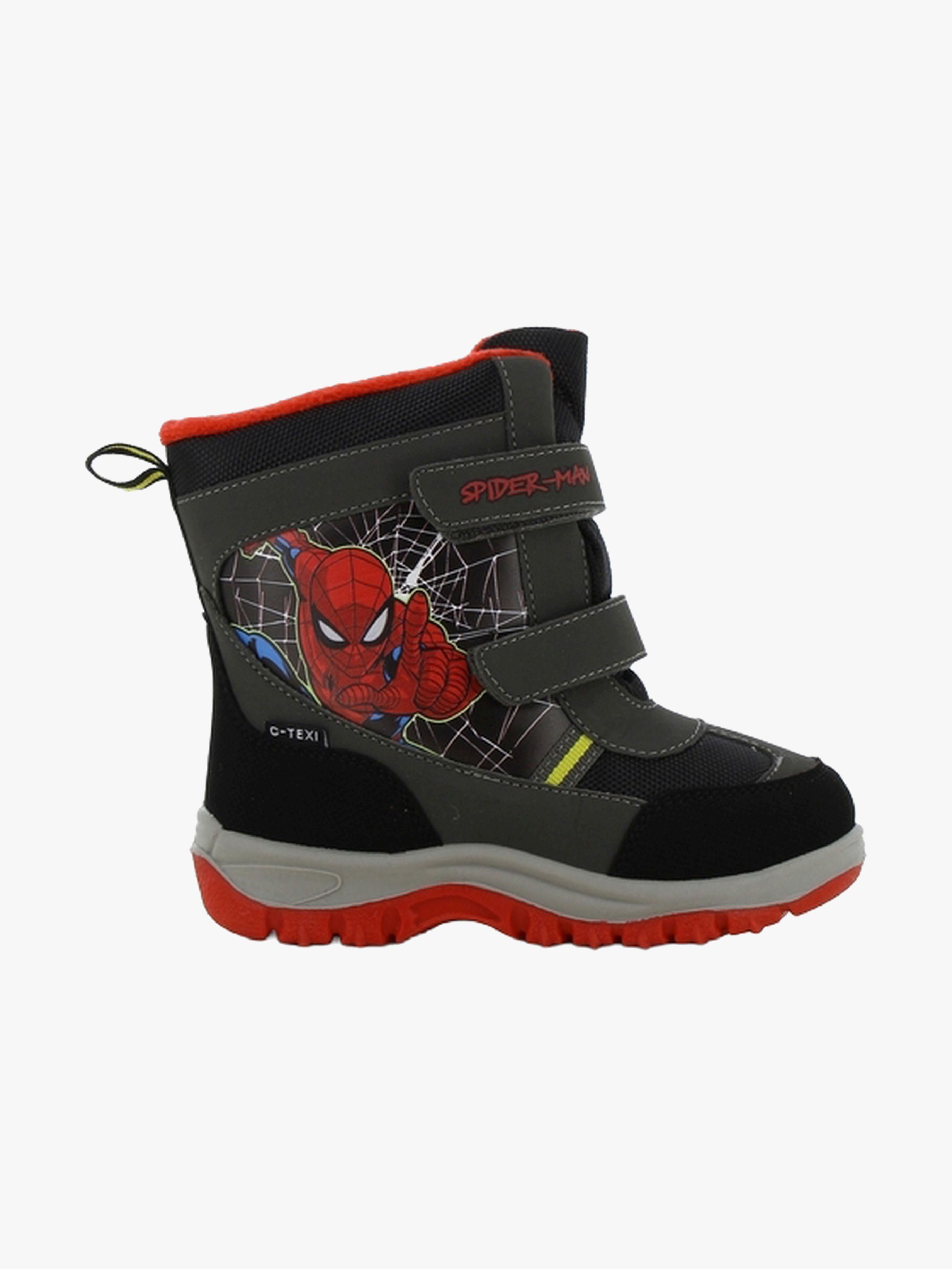 Marvel Spider-Man Vinterkängor, Dark Grey/Black, 30