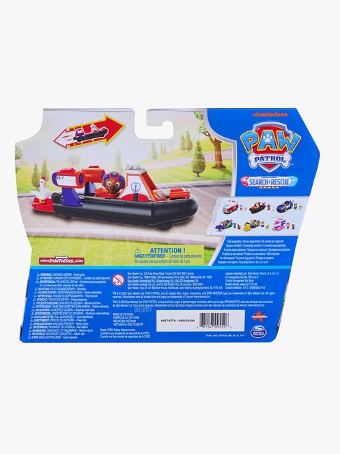 Paw Patrol Search & Rescue Räddningsfordon med Figur Zuma