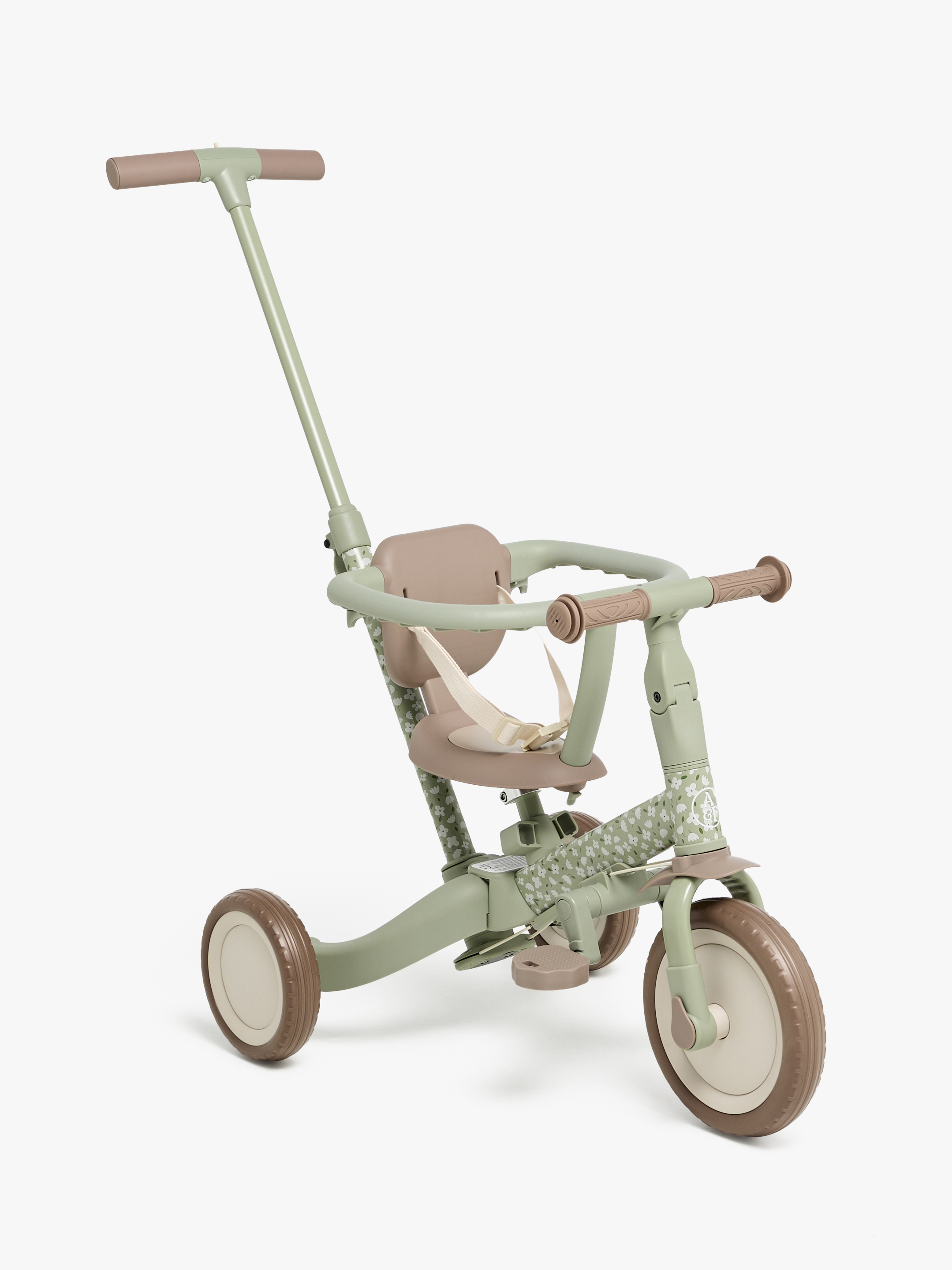 Alice &  Fox Away 4-i-1 Trehjuling, Bloom Green