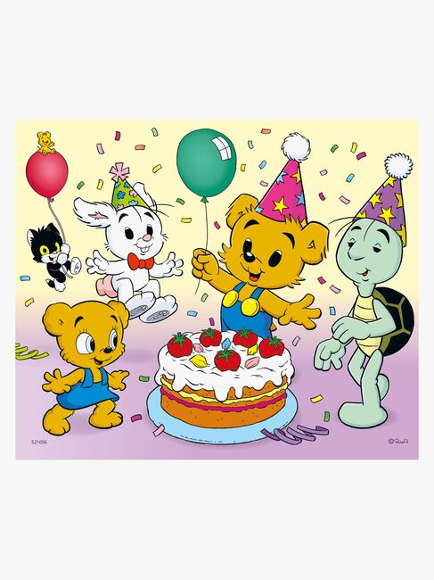 Egmont Kärnan Bamse Träpussel Kalasmotivt 15 Bitar