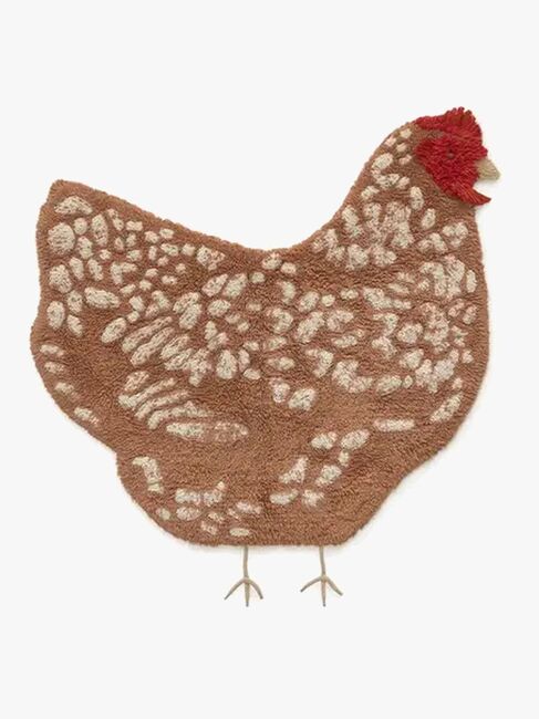 Lorena Canals  Tvättbar Matta Höna 110x100