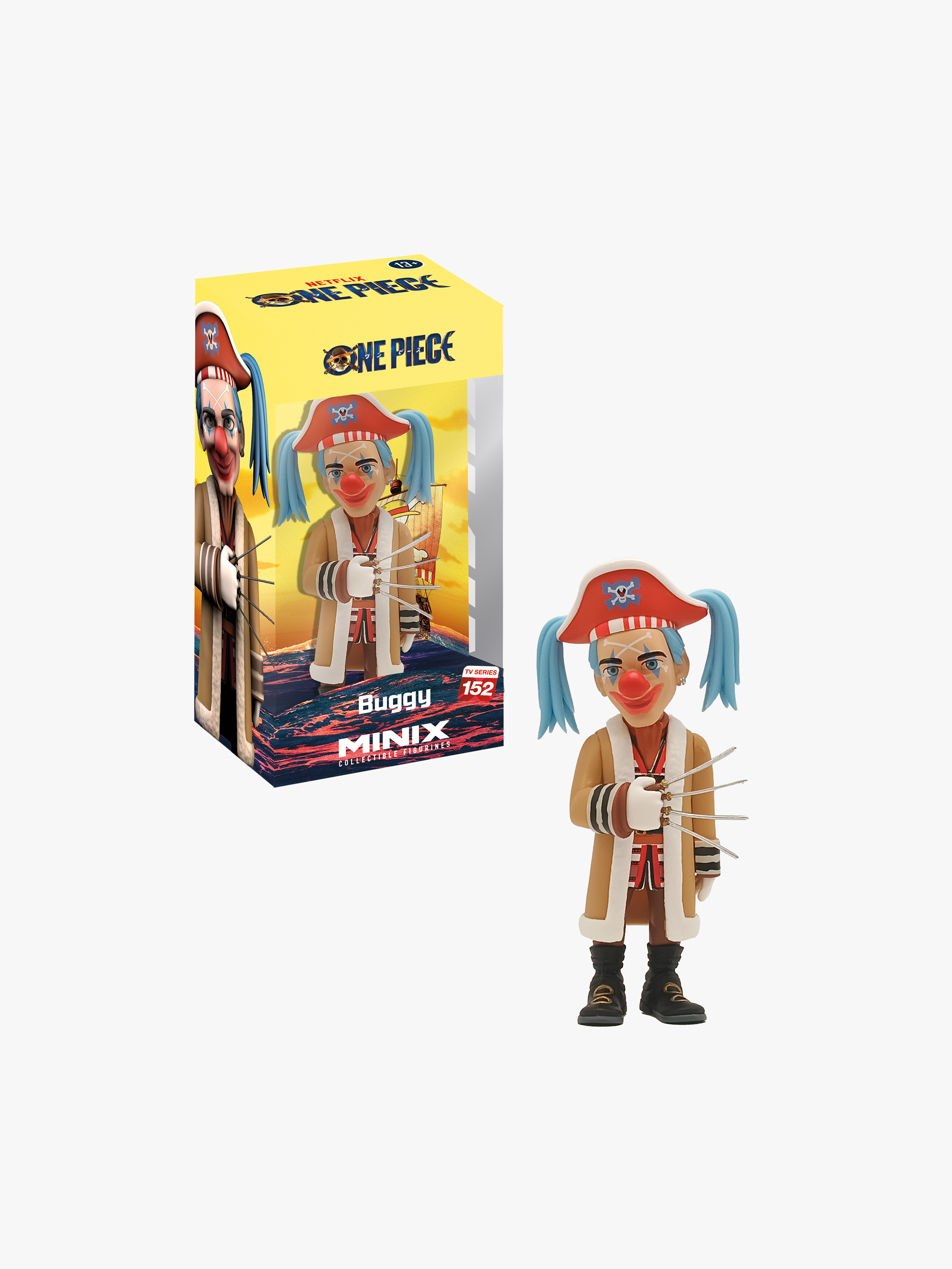 Minix ONE PIECE Samlarfigur Buggy