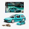 Mattel Brick Shop Hot Wheels Speed Series Byggset Custom ’90 Honda Civic EF 248 Delar