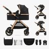 Kinderkraft ESME 2-in-1 Duovagn, Pure Black