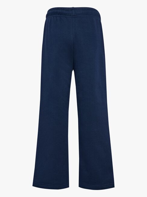 Hummel JR Wide Leg Pintug Mjukisbyxor, Dress Blue