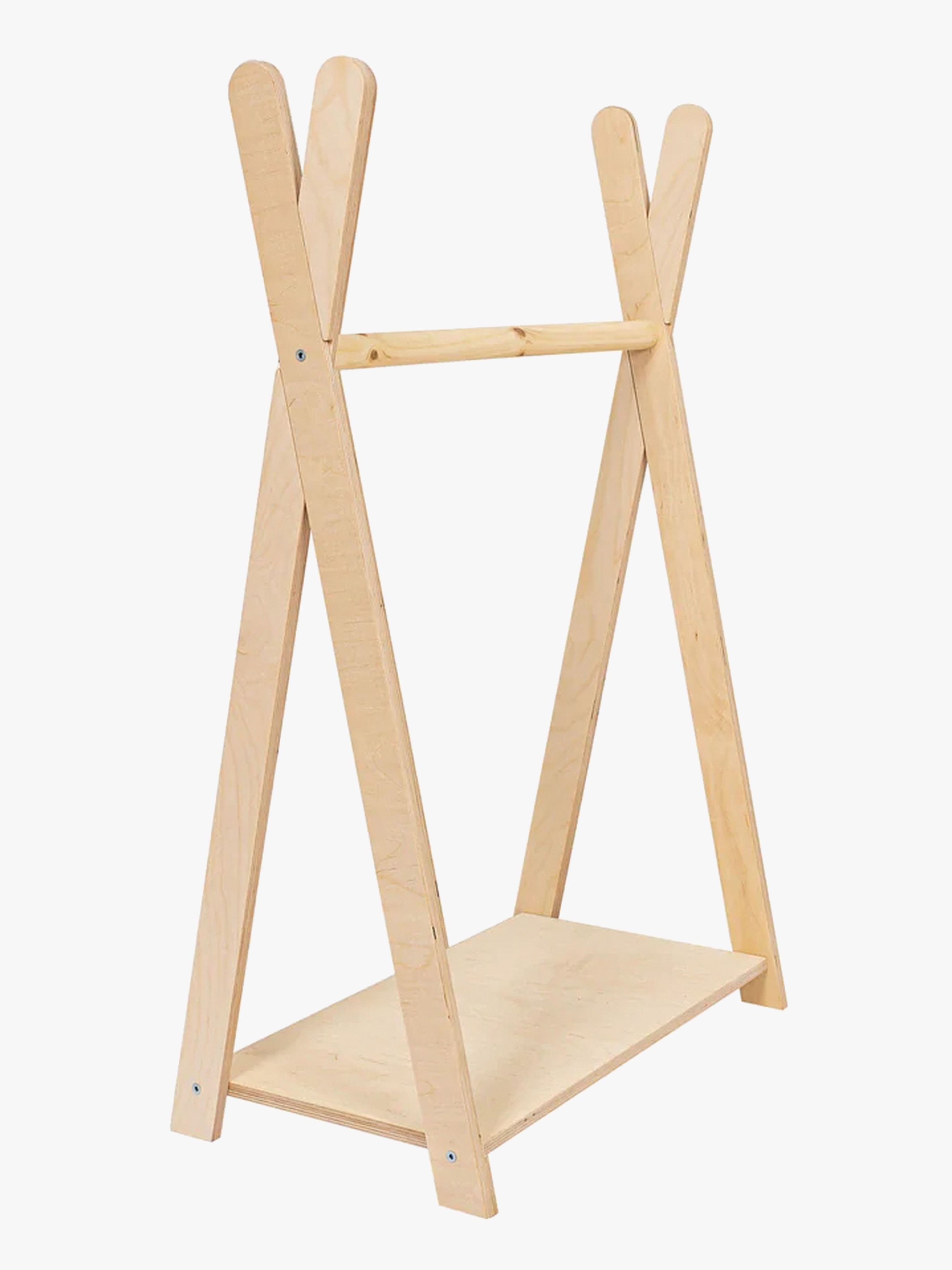 Meowbaby Tipi Klädhängare S, Natur