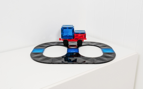 Connetix Magnetiska Byggklossar Vägset 16 Delar