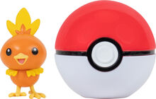 Pokémon Clip'N Go Torchic & Poké Ball Figurset