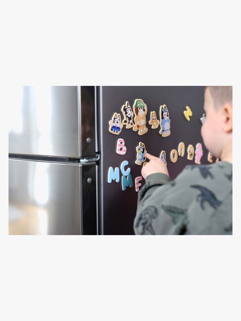 Bluey Magnetbokstäver och Figurer