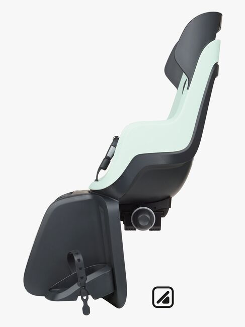 BoBike GO Maxi Lutningsbar Rack Mount Cykelsits, Marshmallow Mint