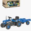 DOLU Tramptraktor med Släp, Blå