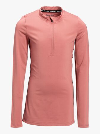 Hyperfied Running Tape Logo Sweater, Withered Rose