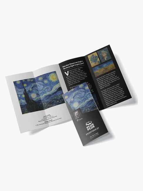 Plus Plus Byggset Inspired Van Gogh Starry Night