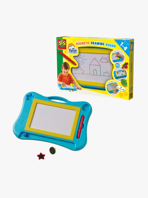 SES Creative Min Första  Magnetiska Rittavla med Färger