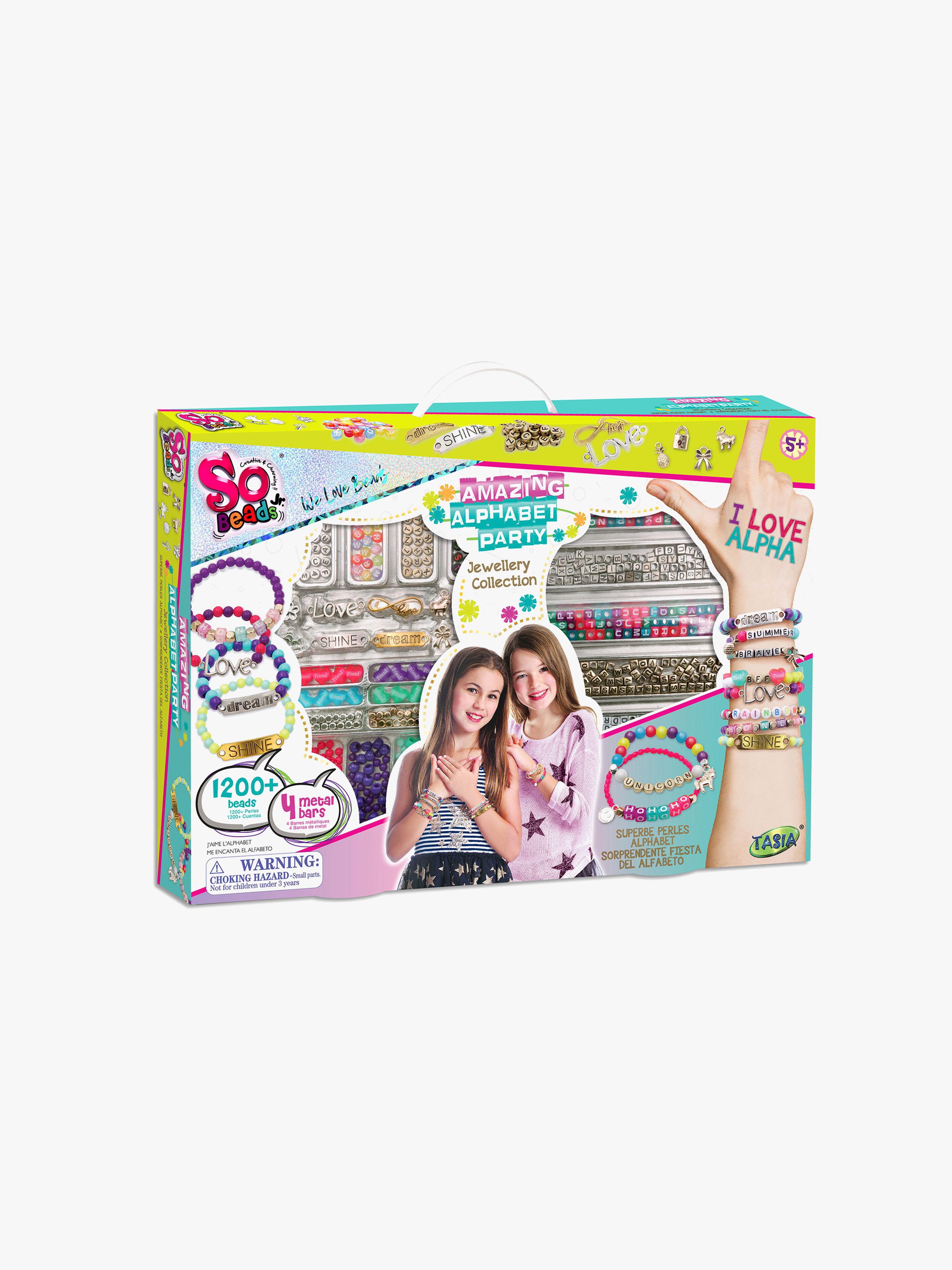 So Beads Armbandskit Bokstäver