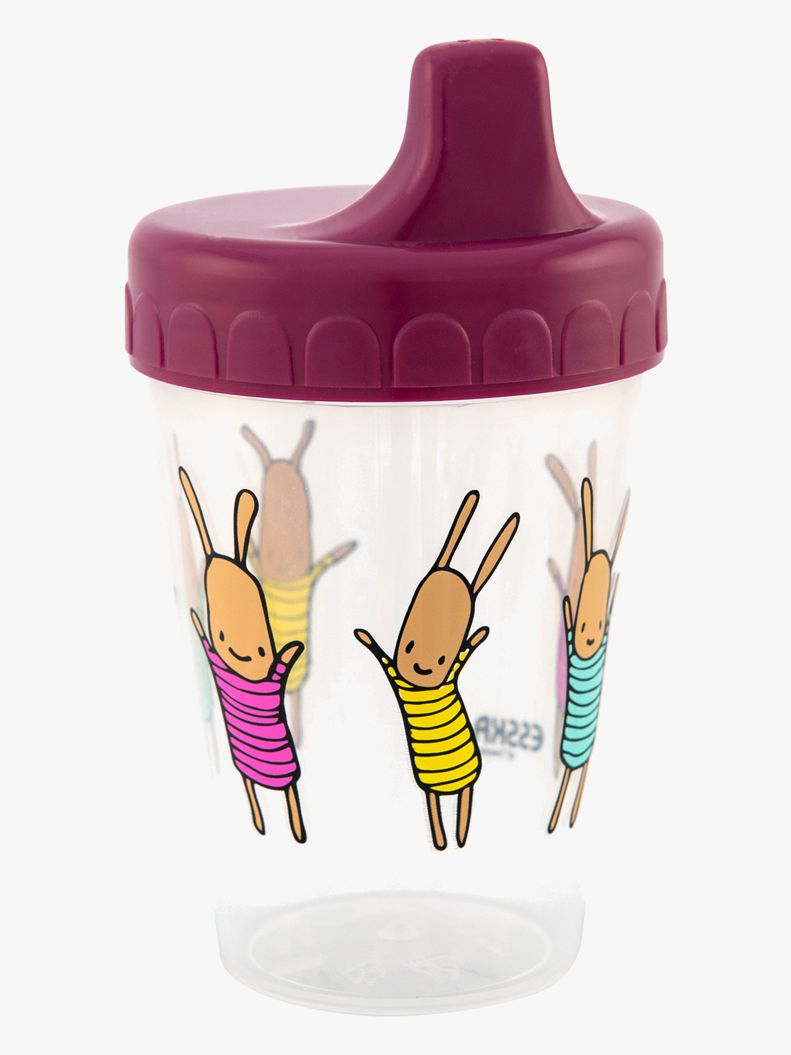 Esska Easy  Spillfri Mugg Silikon Rosa