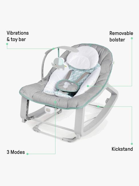 Ingenuity Keep Cozy Gungstol Växa Weaver, Grey