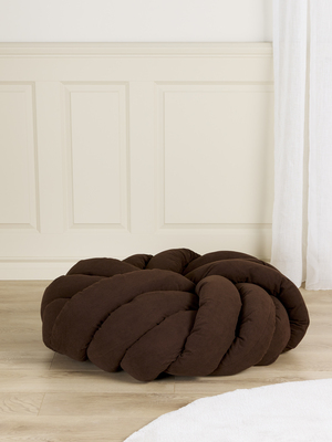 Alice & Fox BRADIE Sittpuff, Brown Manchester