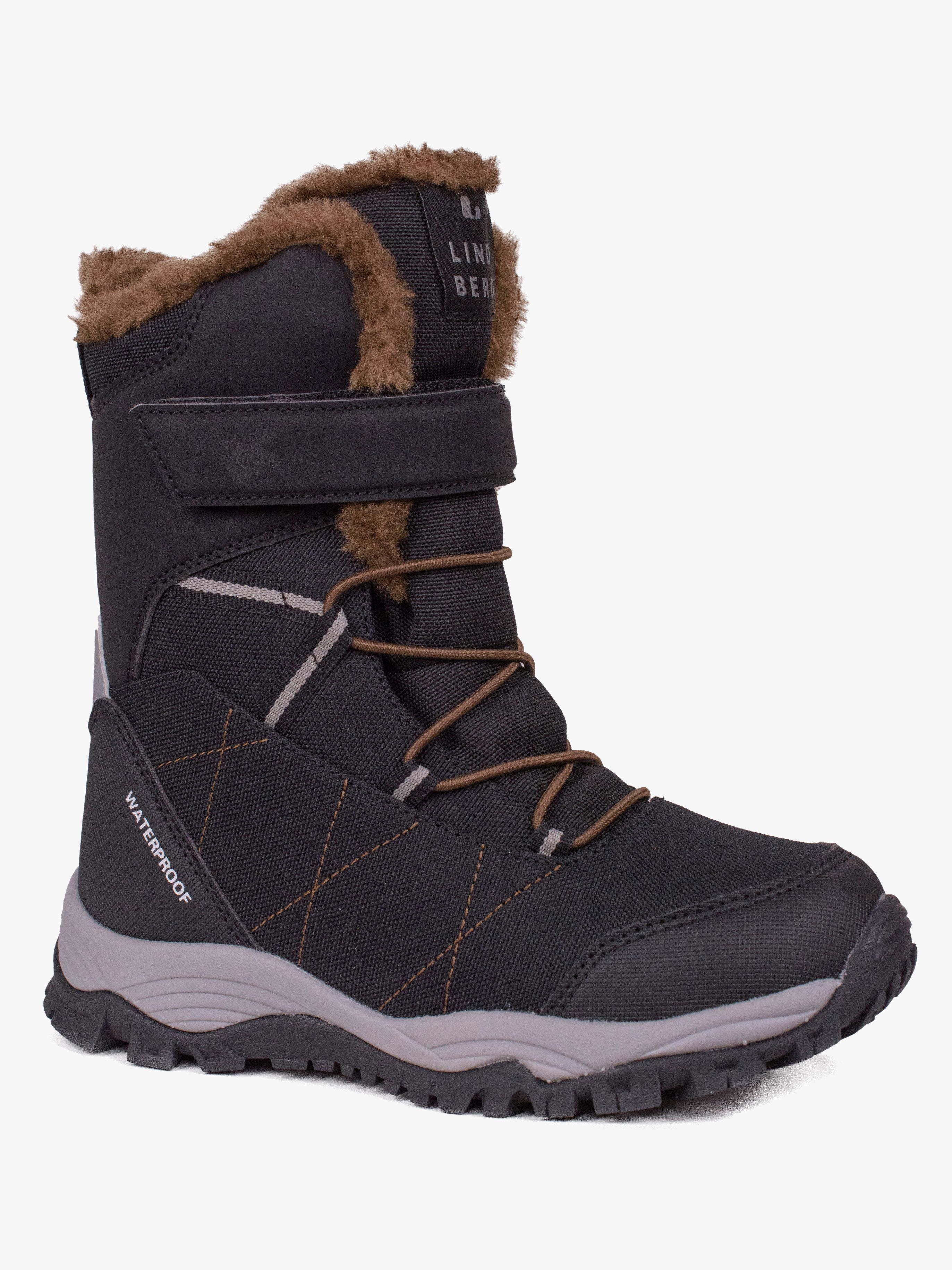 Lindberg Arctic Vinterkängor, Black/Brown, 27