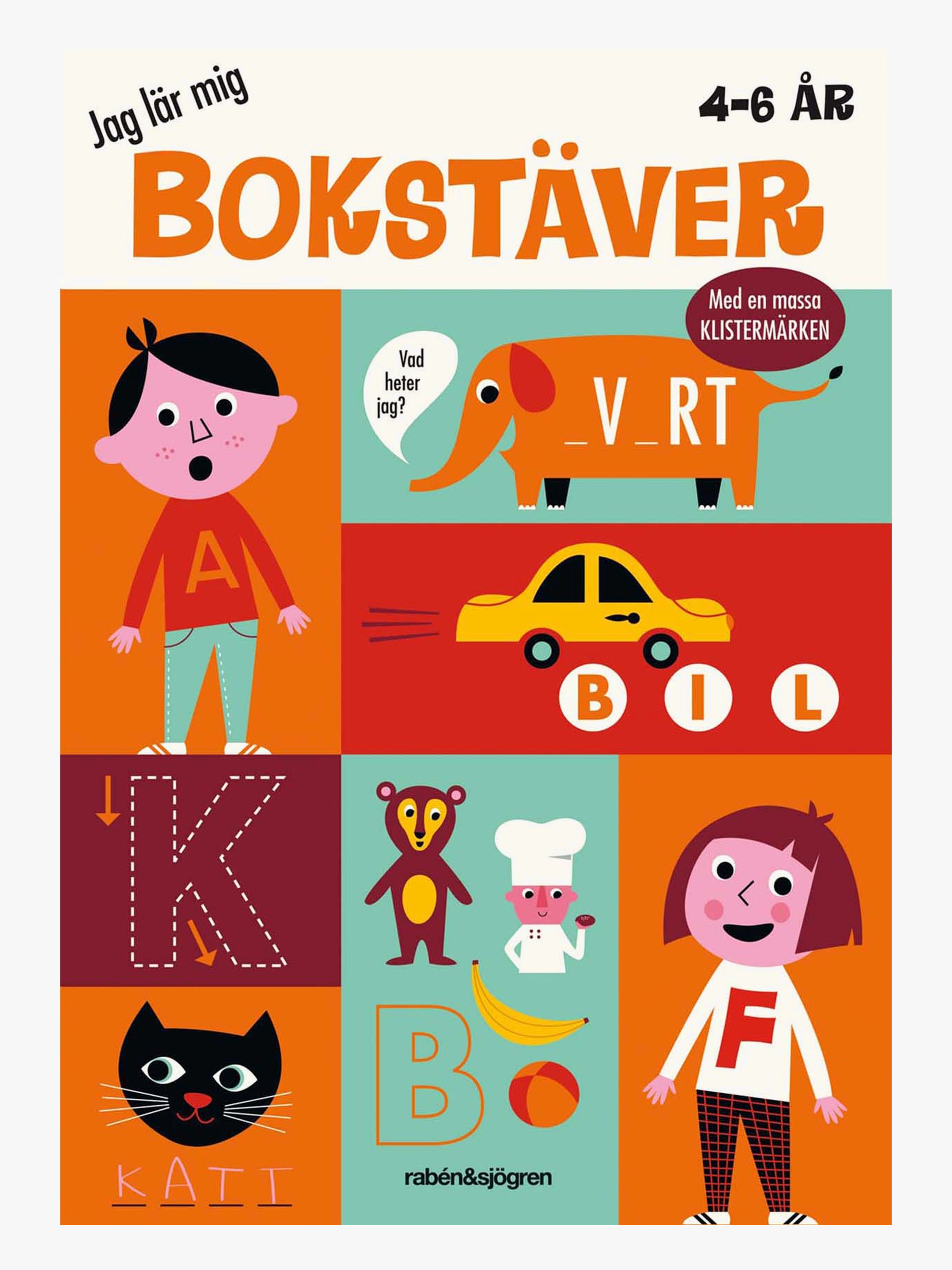 Rabén &  Sjögren Jag Lär Mig Bokstäver