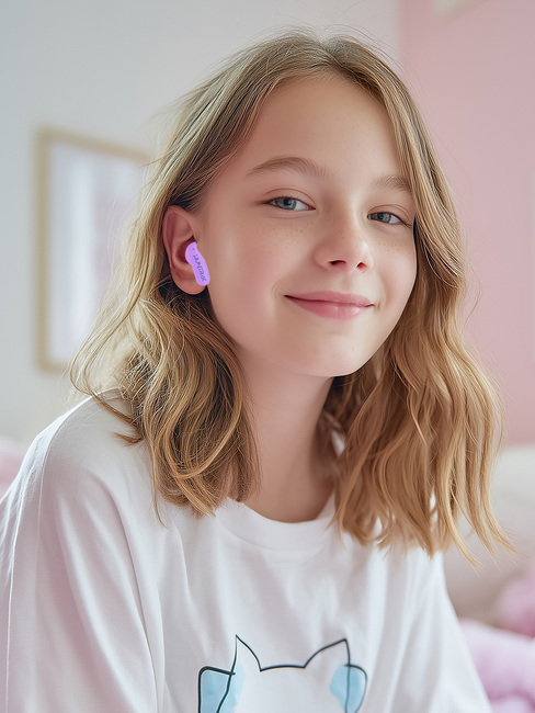 OTL K-Pop Demon Hunters Hörlurar Med LED In-Ear Huntrix 6043LEDIE-17-2540_4a.jpg