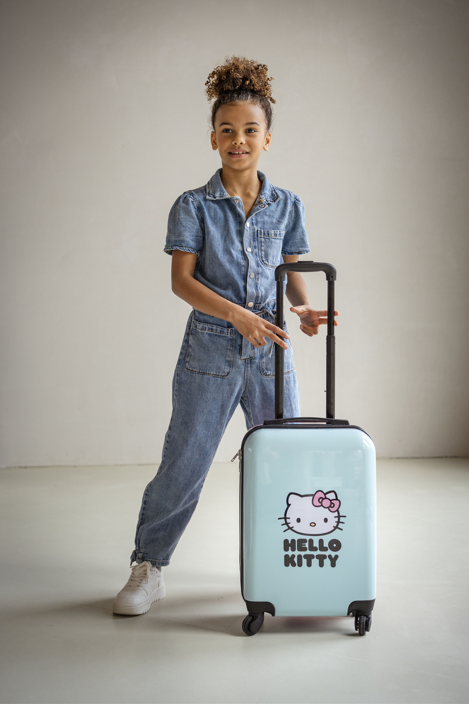 Hello Kitty Resväska, Voyage Vibes Rosa/ljusblå