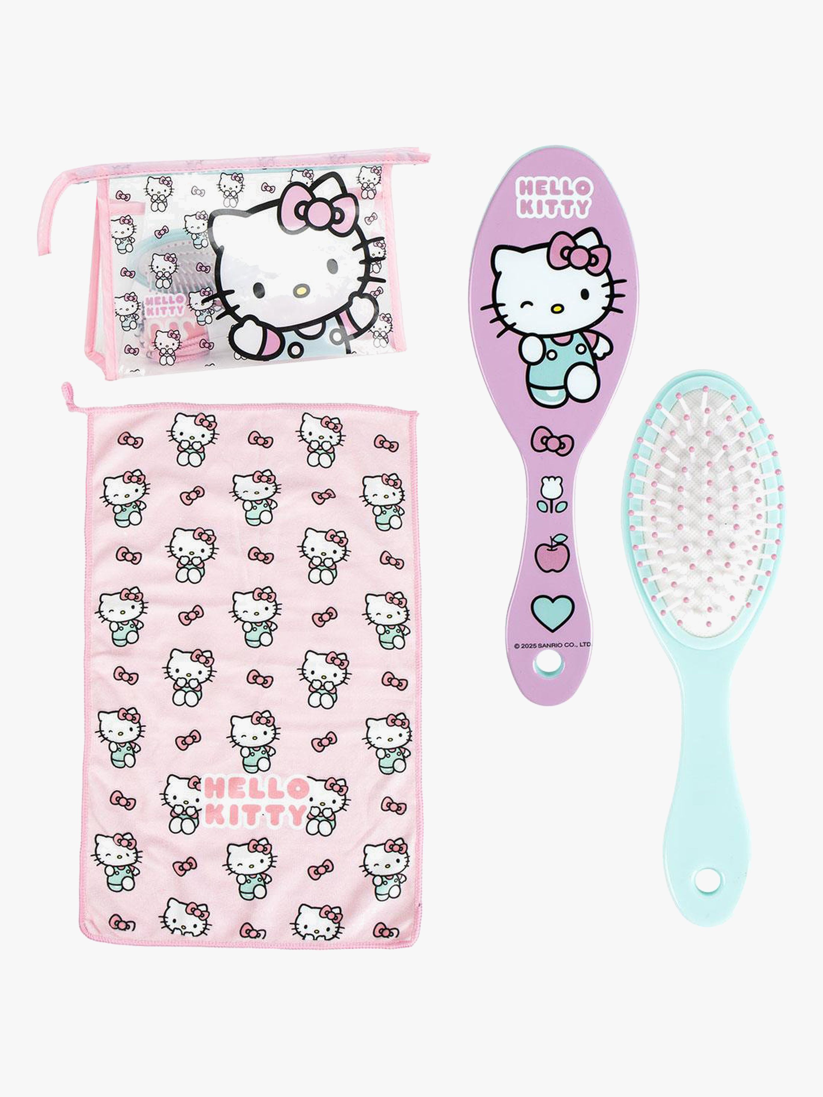 Hello Kitty Necessär Borste & Handduk