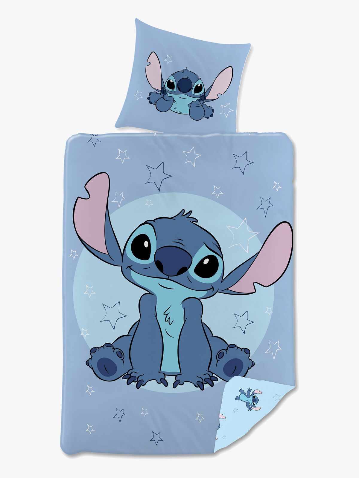 Disney Lilo & Stitch Bäddset 140x200, Blå