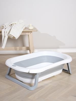 Beemoo CARE Assist Kokoontaitettava Kylpyamme, White/Grey
