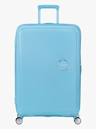 American Tourister Soundbox Spinner Resväska 97-110L, Blueberry Fizz