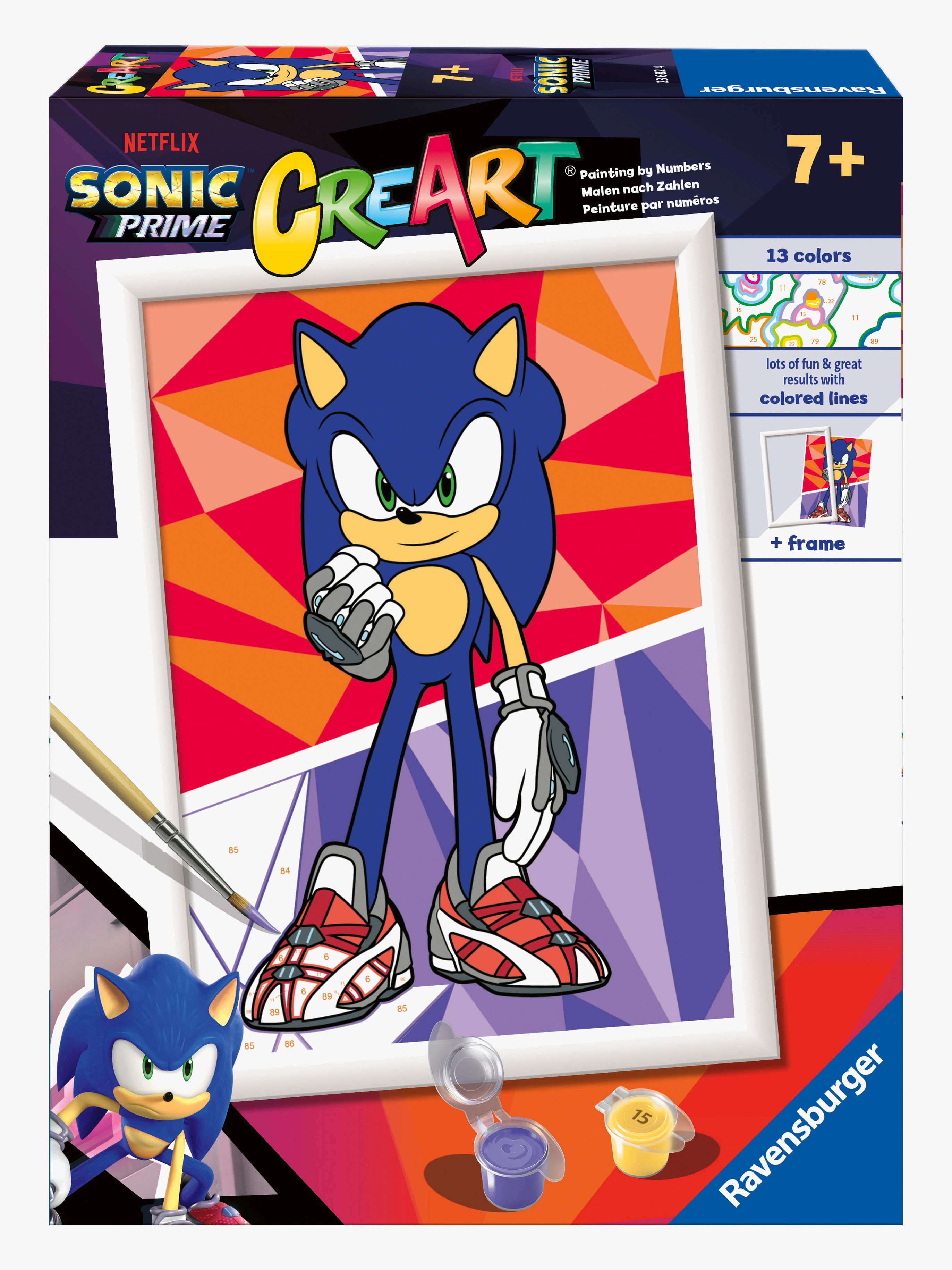 Ravensburger CreArt Sonic Prime Målarset