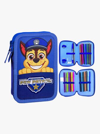 Paw Patrol Dubbelpennfodral, Blå