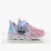 Disney Lilo & Stitch  Blinkande Sneakers, Pink/Light Blue