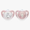 NUK Trendline Bambi Napp 2-Pack Silikon Stl 2