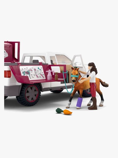 Schleich Veterinärbil med Trailer