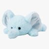 Teddykompaniet Gosedjur Liggande Elefant 34 cm, Ljusblå