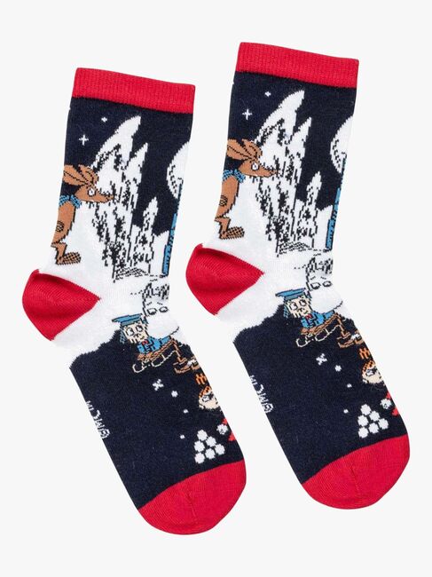 Moomin By Martinex Winterland Strumpor, Dark Blue 72589899-DarkBlue-1616_2.jpg